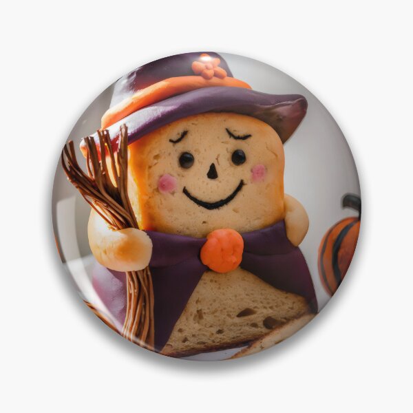 Item preview, Halloween bread witch. designed and sold by MyHappyArtShop.