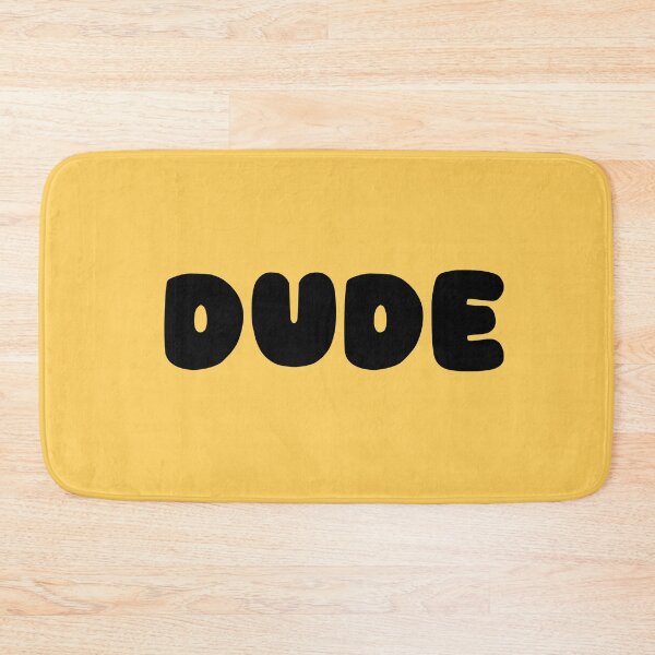 Item preview, Dude Hippy Chill Happy English Text Design - Black designed and sold by RainbowDoveShop.