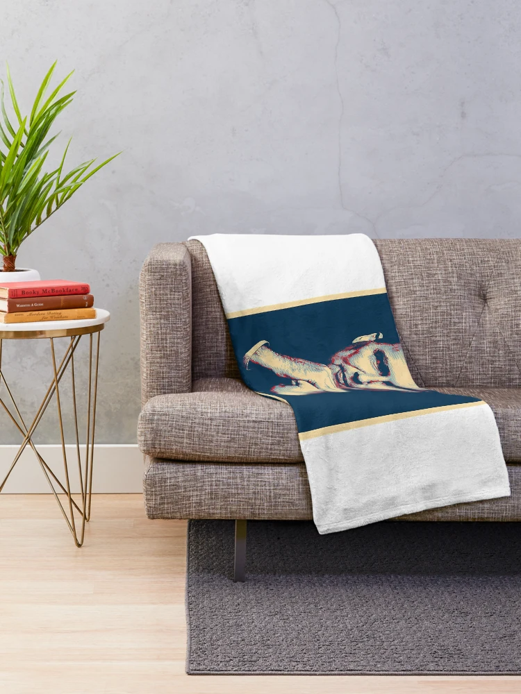 Thumbnail 2 of 6, Throw Blanket, Rest In Peace Rip designed and sold by WindowGleam.