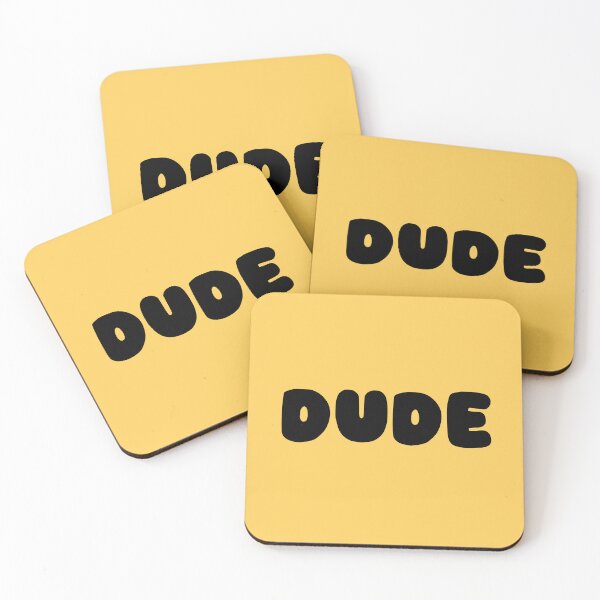 Artikelvorschau, Dude Hippy Chill Happy Englisch Text Design - Schwarz entworfen und verkauft von RainbowDoveShop.