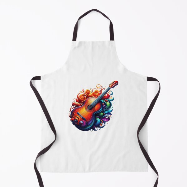 Item preview, Beautiful colorful flamenco guitar designed and sold by nicnacc.