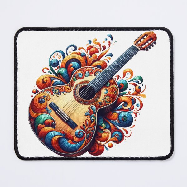 Item preview, Vibrant flamenco music guitar designed and sold by nicnacc.
