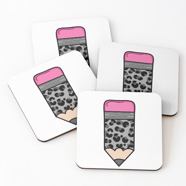 Item preview, Adorable Pencil with Black and grey leopard Print pattern designed and sold by MrsCreative1.