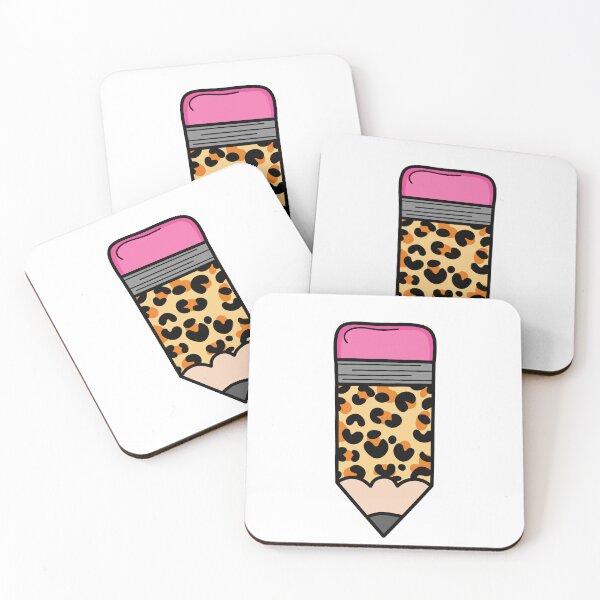 Item preview, Adorable Pencil - Orange Leopard Print Pattern  designed and sold by MrsCreative1.