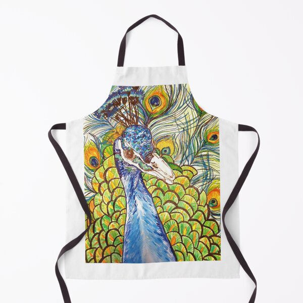Item preview, Water colour peacock designed and sold by Sarah Matterson.
