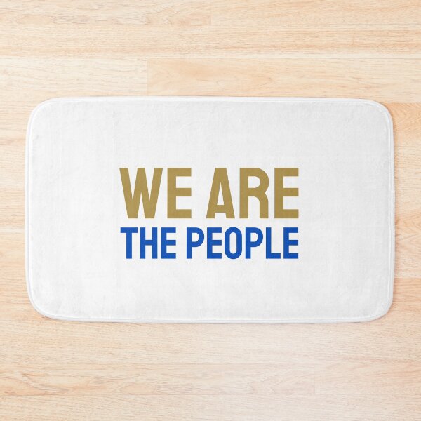 Item preview, We are The People gold b blue designed and sold by VRedBaller.