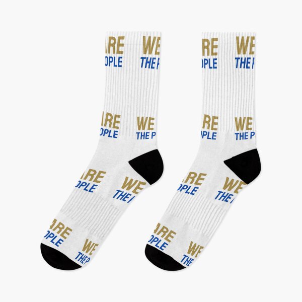 Item preview, We are The People gold b blue designed and sold by VRedBaller.