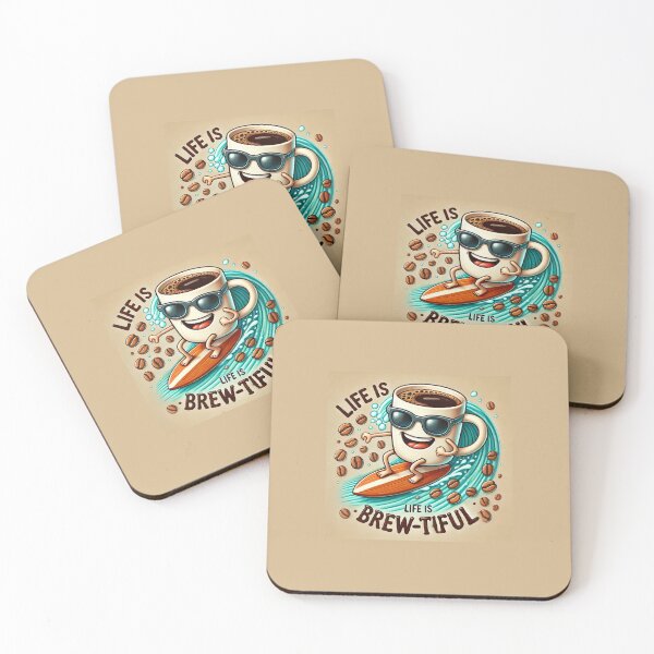 Item preview, Coffee Series: Life is Brew-Tiful  designed and sold by Tony Wiltshire.