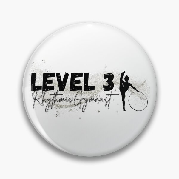 Item preview, Level 3 Rhythmic Gymnast Gray & Black designed and sold by DSurwill.