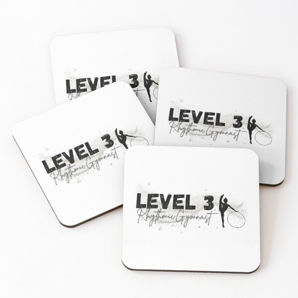 Item preview, Level 3 Rhythmic Gymnast Gray & Black designed and sold by DSurwill.