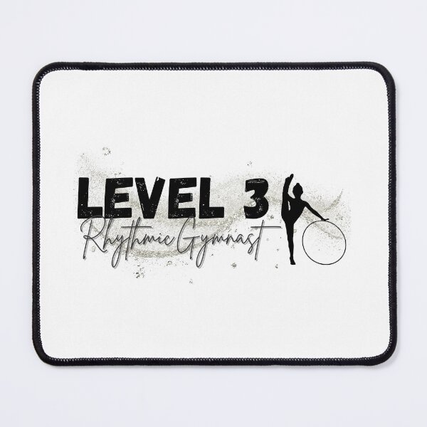 Item preview, Level 3 Rhythmic Gymnast Gray & Black designed and sold by DSurwill.