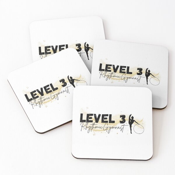 Item preview, Level 3 Rhythmic Gymnast Gold & Black designed and sold by DSurwill.