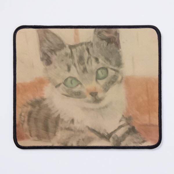 Item preview, Friiendly tabby kitten with a floffy chest  designed and sold by Jacinta hunt.