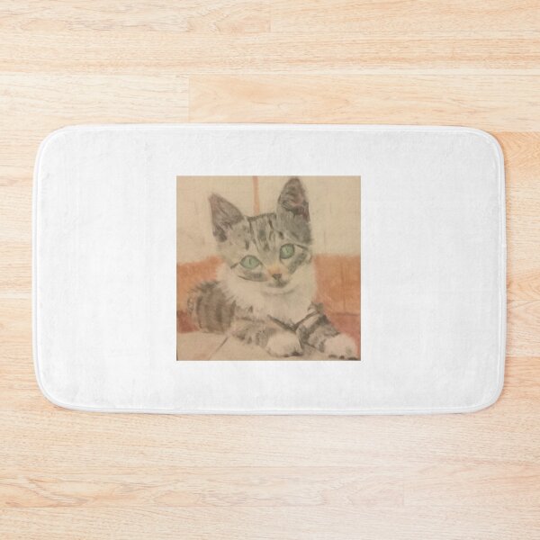 Item preview, Friiendly tabby kitten with a floffy chest  designed and sold by Jacinta hunt.