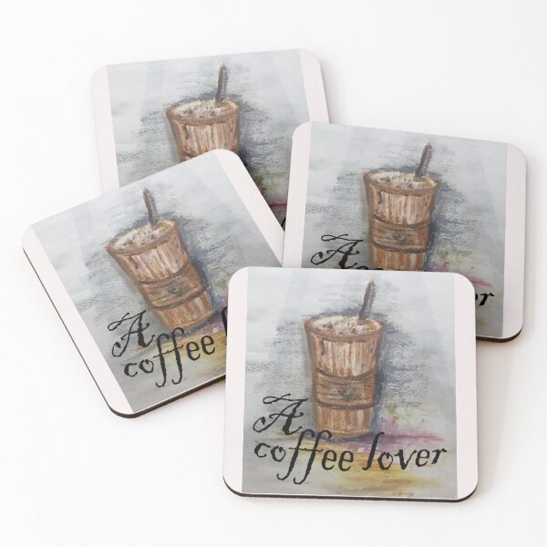 Item preview, Coffee Time Illustration  designed and sold by tuyetstudio.