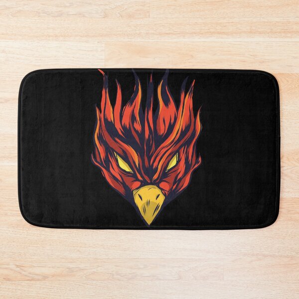 Item preview, Fiery Red Phoenix Bird Head designed and sold by TurtleDojo.