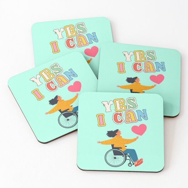 Item preview, confident wheelchair user designed and sold by Mauswohn.