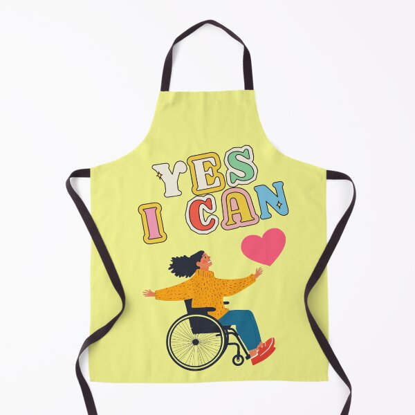 Item preview, confident wheelchair user designed and sold by Mauswohn.