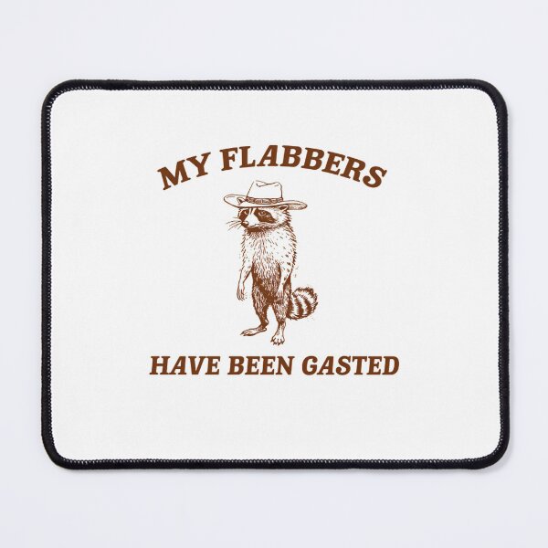 Item preview, My Flabbers Have Been Gasted Vintage Style Raccoon designed and sold by LeggetTinch.