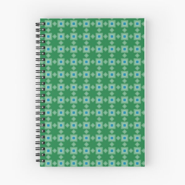Item preview, Vibrant Geometric Blue and Green Pattern designed and sold by Genie-0750.