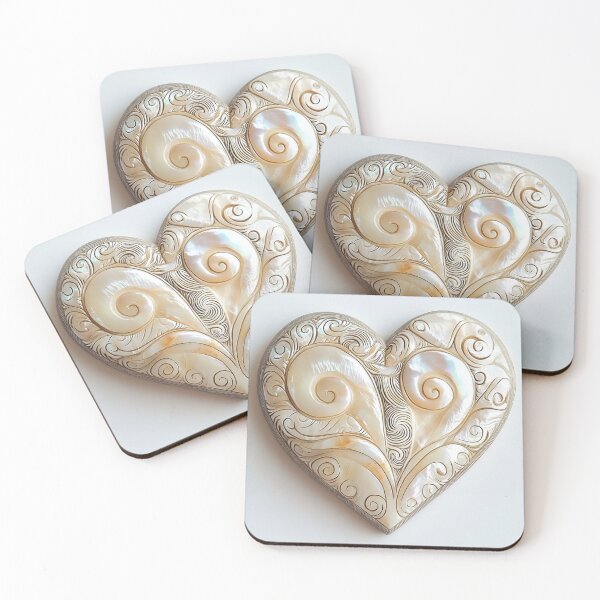 Item preview, Manawa Pearl - Pearl Heart designed and sold by Ruru Digital .