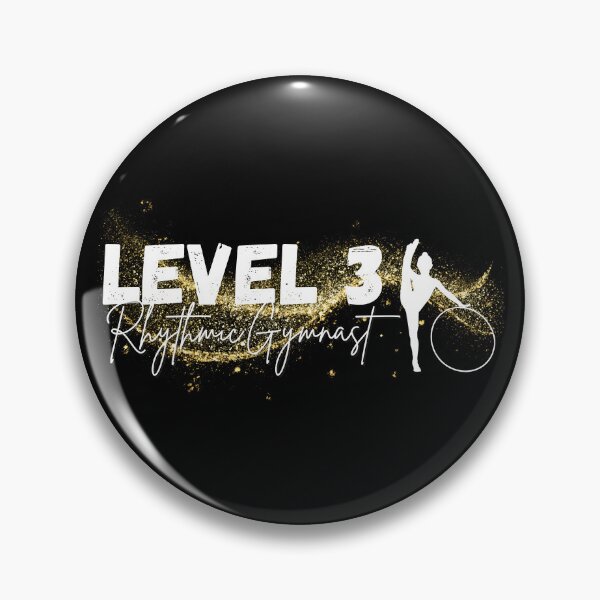 Item preview, Level 3 Rhythmic Gymnast Gold & White designed and sold by DSurwill.