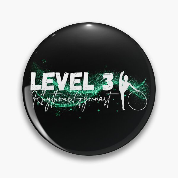 Item preview, Level 3 Rhythmic Gymnast Green & White designed and sold by DSurwill.
