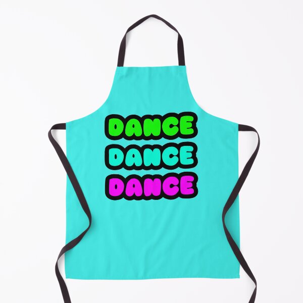 Item preview, DANCE DANCE DANCE Neon Reactive Glow Rave Wear Party Font Design designed and sold by RainbowDoveShop.