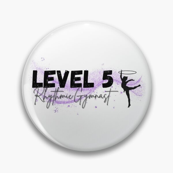 Artikelvorschau, Rhythmische Sportgymnastik Level 5 Lila & Schwarz entworfen und verkauft von DSurwill.