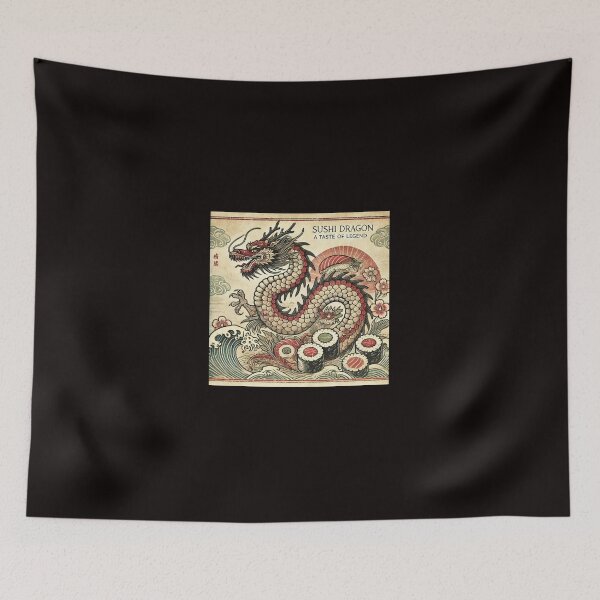 Item preview, Sushi Dragon: A Taste of Legend designed and sold by bb-tees-by-mlee.