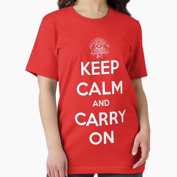 Item preview, Keep Calm Carry On Calgary White designed and sold by bookermorgan.
