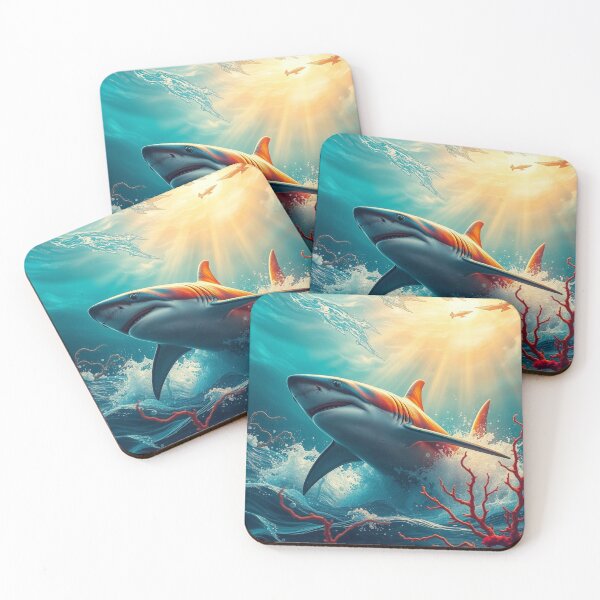Item preview, Shark in the deep designed and sold by Hannieska.