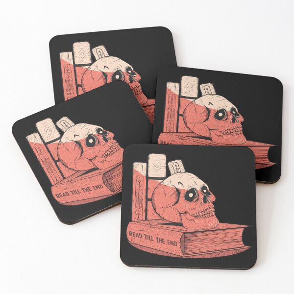 Item preview, Skull and book illustration designed and sold by Verro Riezie.