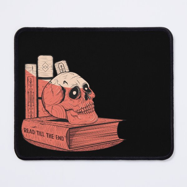 Item preview, Skull and book illustration designed and sold by Verro Riezie.