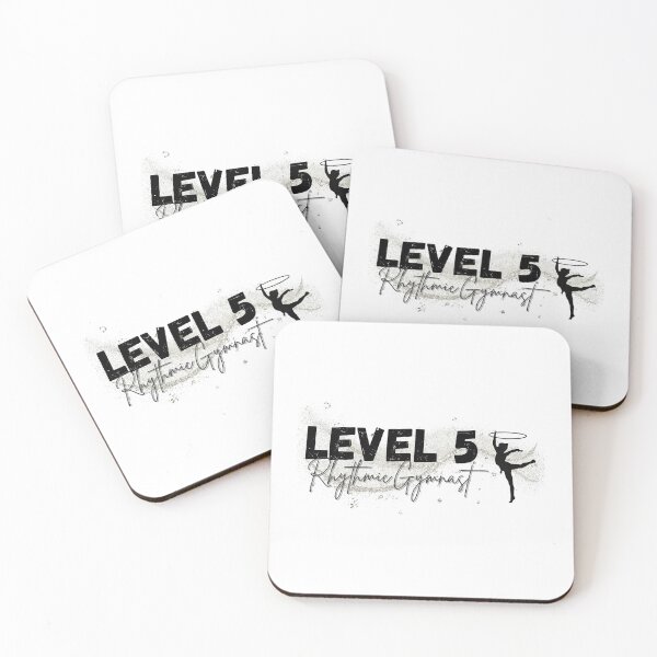 Item preview, Level 5 Rhythmic Gymnast Gray & Black designed and sold by DSurwill.