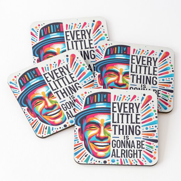 Item preview, Every Little Thing is Gonna Be Alright - Positive Vibes Design designed and sold by Alta-store.