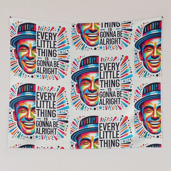 Item preview, Every Little Thing is Gonna Be Alright - Positive Vibes Design designed and sold by Alta-store.