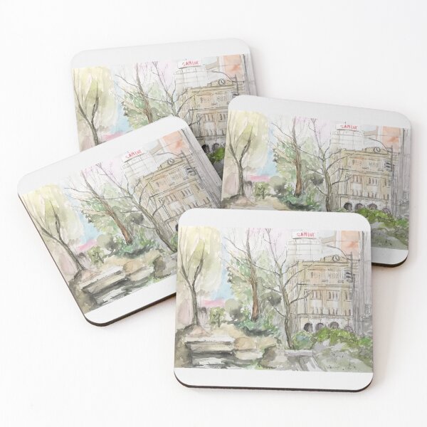Item preview, Taipei Post Office Urban Sketch  designed and sold by tuyetstudio.