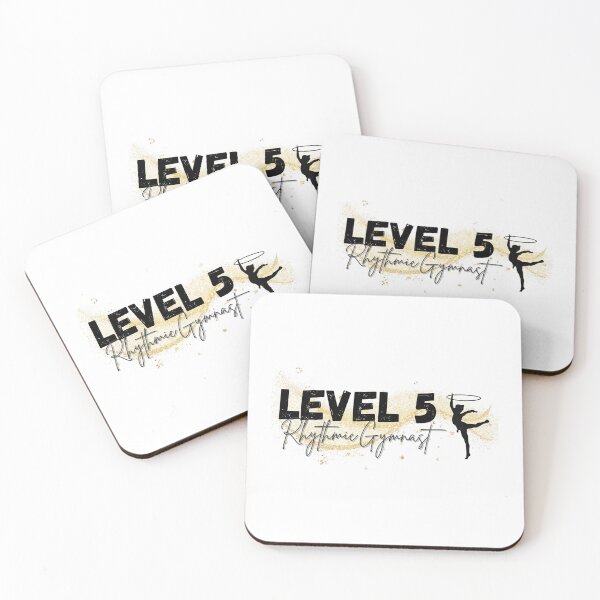 Item preview, Level 5 Rhythmic Gymnast Gold & Black designed and sold by DSurwill.