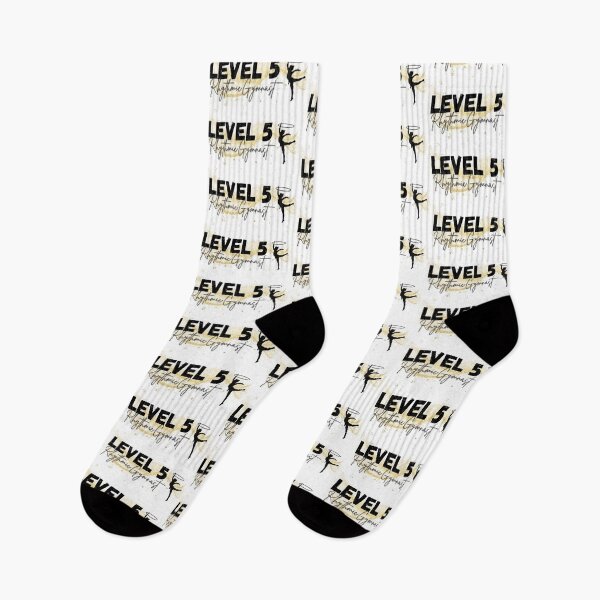 Item preview, Level 5 Rhythmic Gymnast Gold & Black designed and sold by DSurwill.