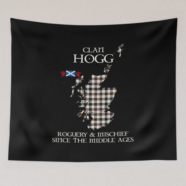 Item preview, Clan Hogg tartan Scotland map Saltire flag and lion rampant scottish designed and sold by Clan1093.