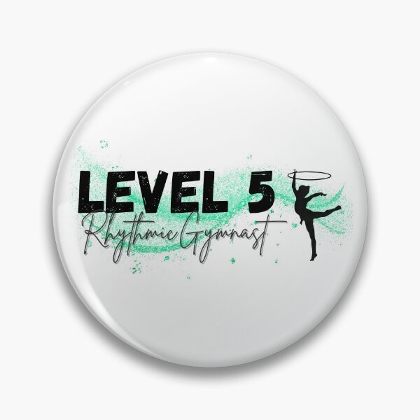 Item preview, Level 5 Rhythmic Gymnast Green & Black designed and sold by DSurwill.