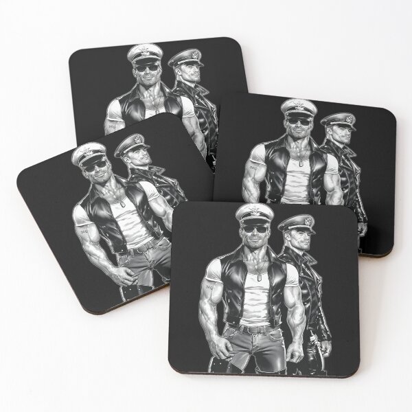 Item preview, The Boys Are Back Military Daddies Gay Leder Pride Graphic Design designed and sold by ItsAKinkThing.