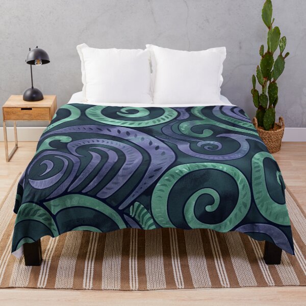 Item preview, New Zealand Māori Paua Pattern Koru Design 233 designed and sold by GrinGalore.