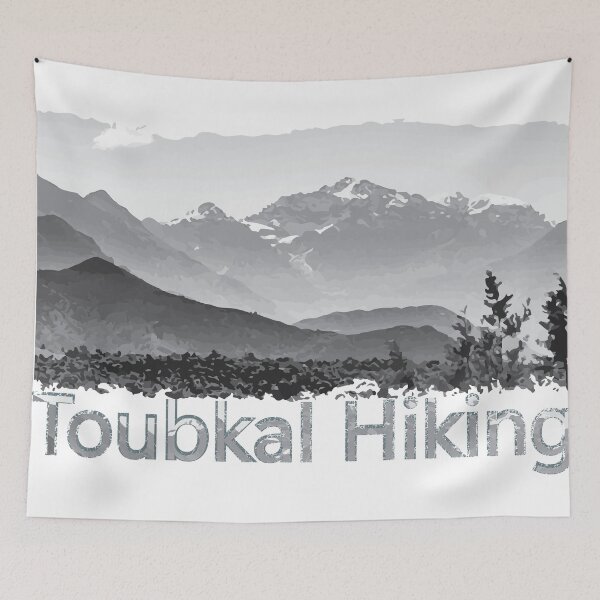 Item preview, mountain toubkal hiking designed and sold by salmanroots.