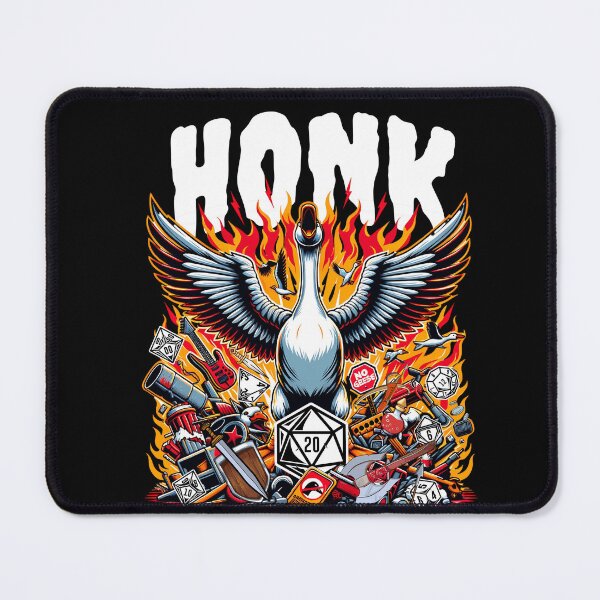 Item preview, DND Funny RPG Alignment: Chaotic Evil. Chaos Goose Honk designed and sold by DungeonAtelier.