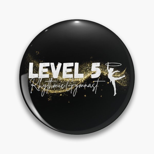 Artikelvorschau, Level 5 Rhythmische Sportgymnastik Gold & Weiß entworfen und verkauft von DSurwill.