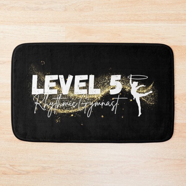 Item preview, Level 5 Rhythmic Gymnast Gold & White designed and sold by DSurwill.