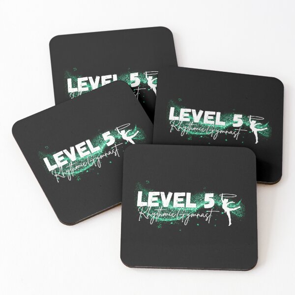 Item preview, Level 5 Rhythmic Gymnast Green & White designed and sold by DSurwill.