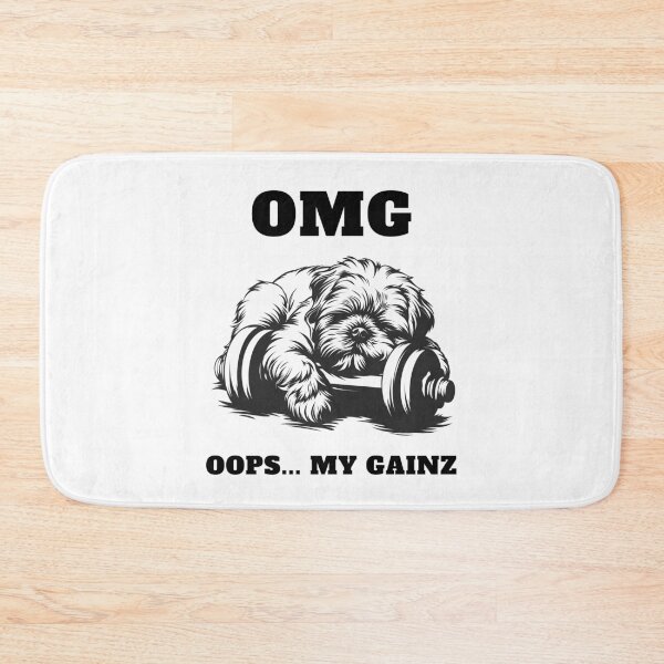 Item preview, Shih Tzu: OOPS, My Gainz! designed and sold by StoReprint1.